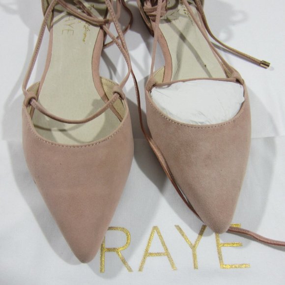 Raye x For Love & Lemons Blush PALOMA Flats 36.5 - Picture 3 of 8
